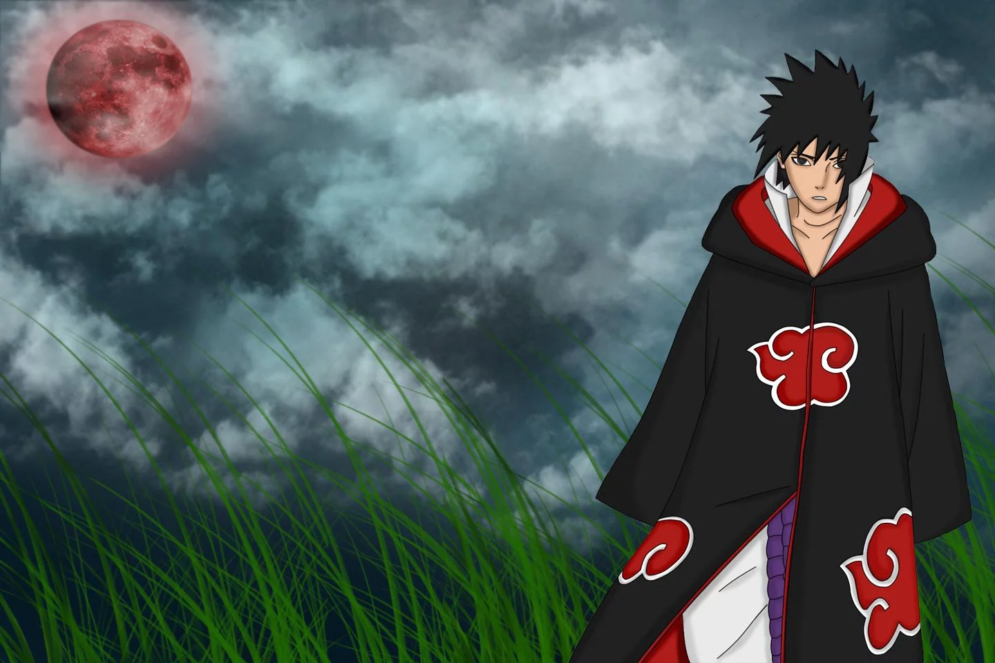 Free Download Naruto Shippuden Sasuke Akatsuki Wallpaper Page 956898 (1440 x 960)