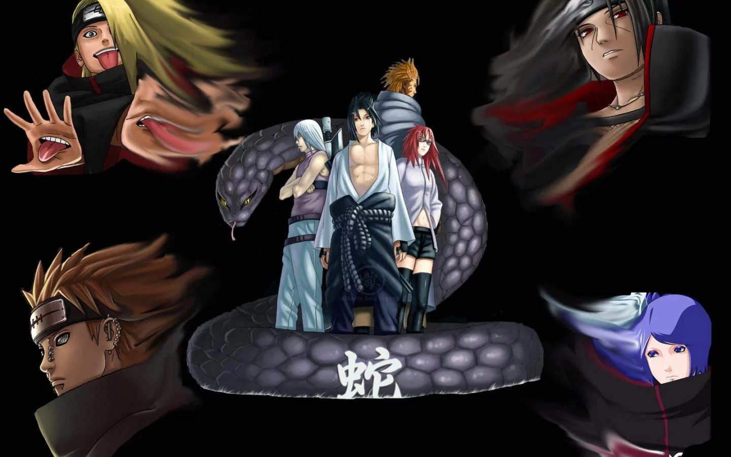 Free Download Naruto Shippuden Sasuke Akatsuki Wallpaper Page 956929 (1440 x 900)