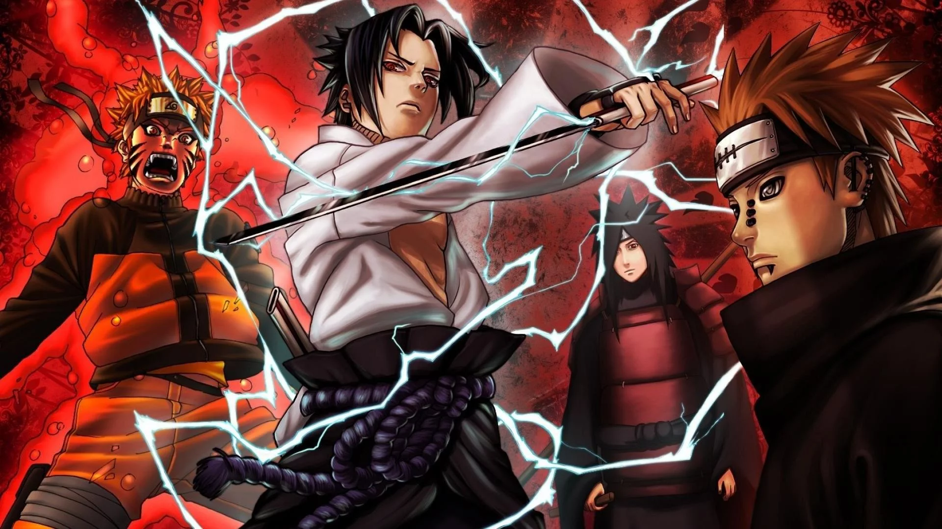 Free Download Naruto Shippuden Sasuke Akatsuki Wallpaper Page 956947 (1920 x 1080)