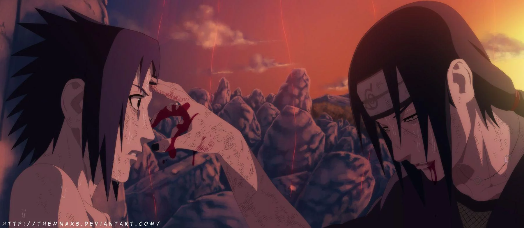 Free Download Naruto Shippuden Sasuke Vs Itachi Wallpaper Page 958275 (1800 x 785)