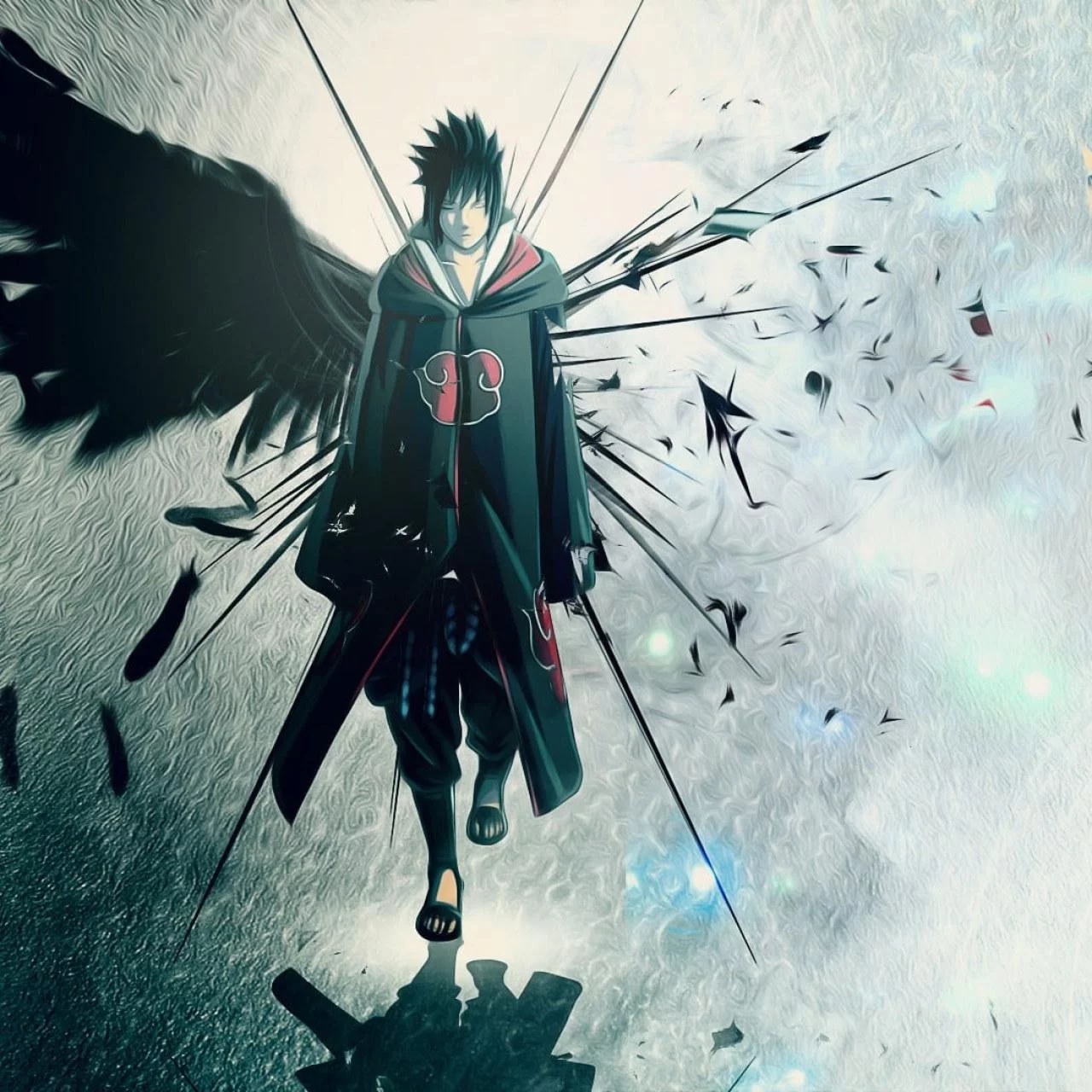 Free Download Naruto Shippuden Sasuke Vs Itachi Wallpaper Page 958281 (1280 x 1280)