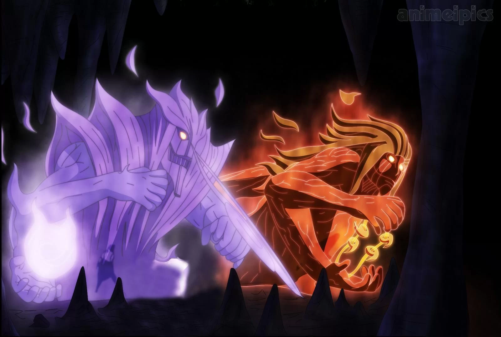 Free Download Naruto Wallpaper Android Susano Vs Kurama Page 965198 (1600 x 1078)