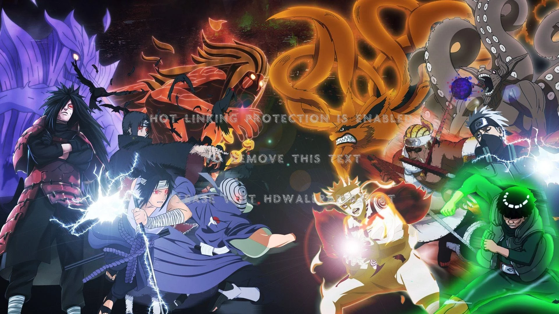 Free Download Naruto Shippuden Tailed Beast Wallpaper Page 965283 (1920 x 1080)