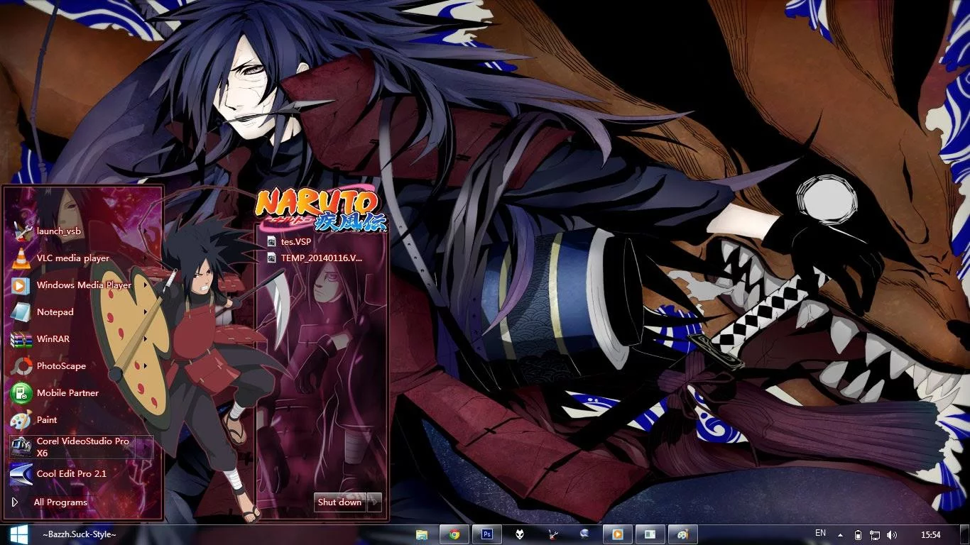 Free Download Naruto Shippuden Wallpaper Window 7 Page 968457 (1366 x 768)