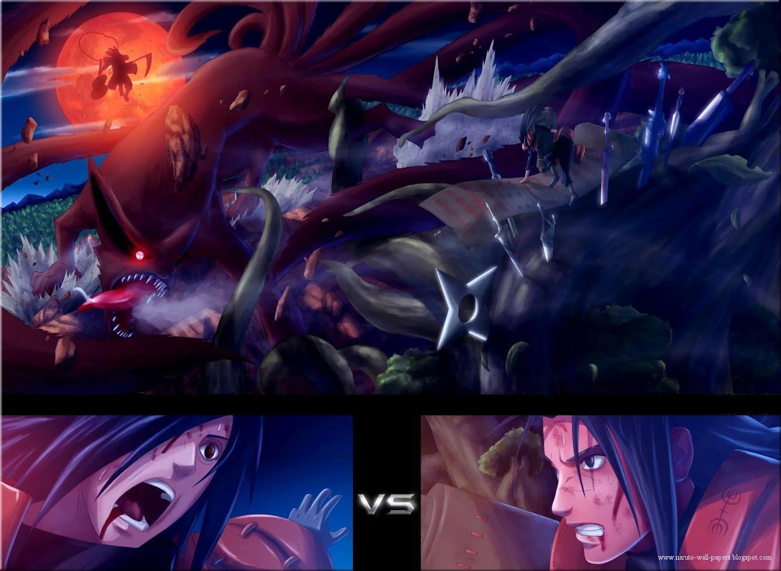 Free Download Gambar Naruto Vs Madara Wallpaper Page 9766 (1600 x 1171)