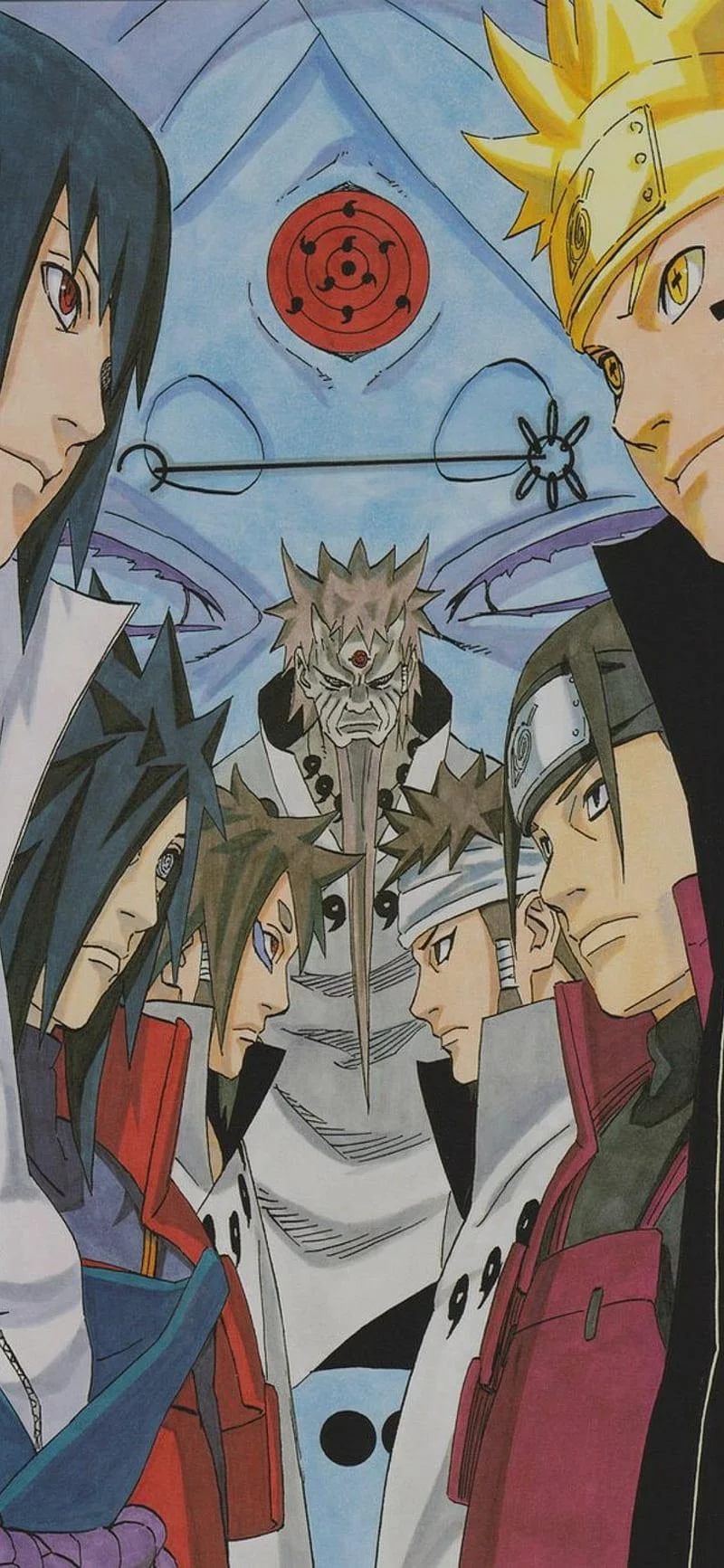 Free Download Naruto And Sasuke Sun And Moon Wallpaper Page 9769 (800 x 1733)