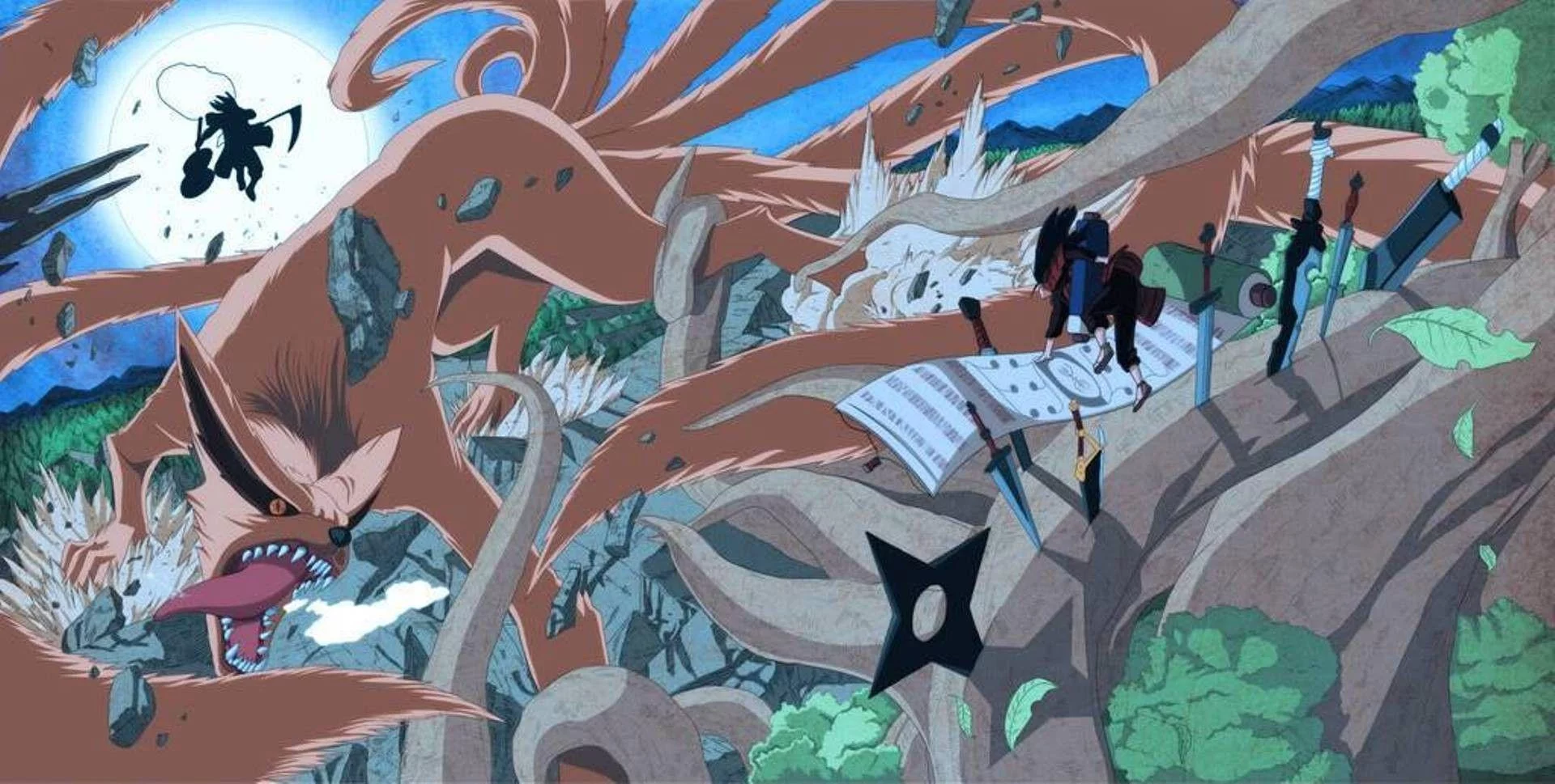 Free Download Naruto And Sasuke Vs Madara Wallpaper Page 9790 (1920 x 969)
