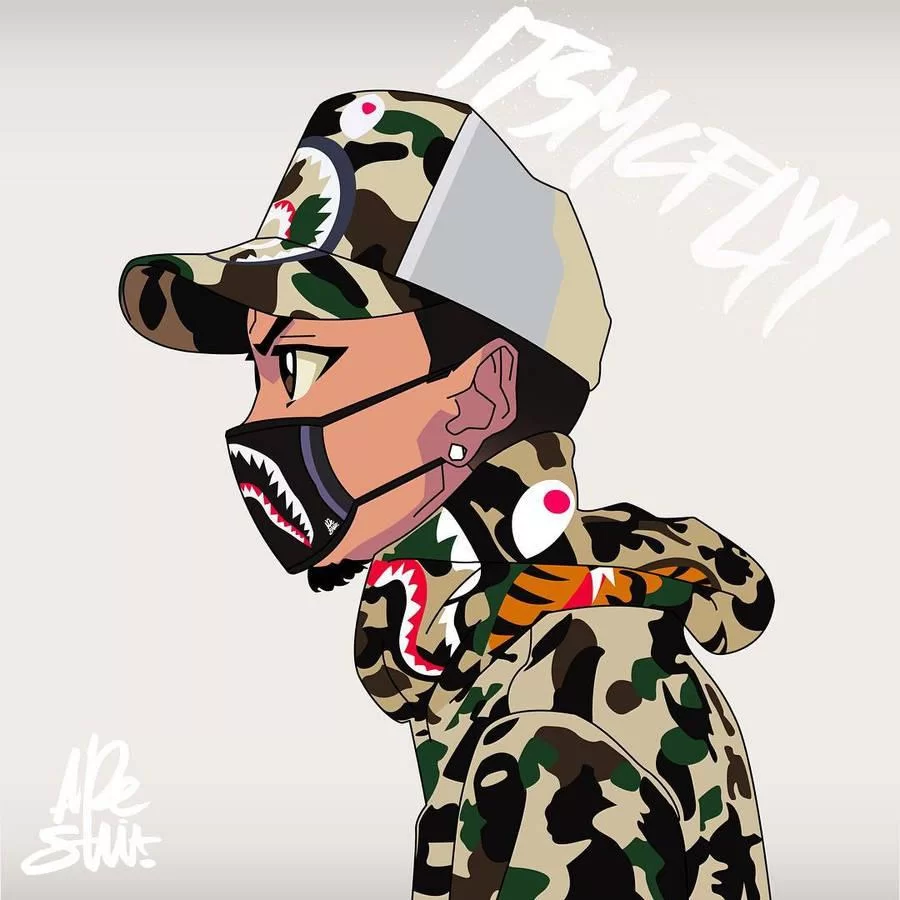 Free Download Bape X Naruto Wallpaper Page 98360 (900 x 900)