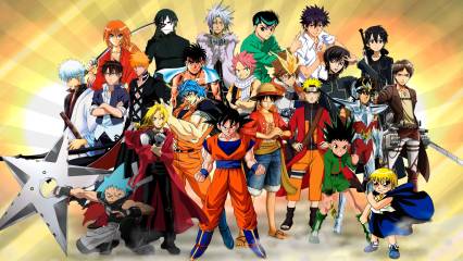 Dbz Fma Naruto Fairytail Wallpaper