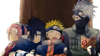 Kakashi Naruto Sasuke Sakura Wallpaper