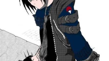 Naruto Emo Sasuke Wallpaper