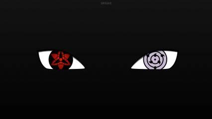 Naruto Sasuke Eys Wallpaper
