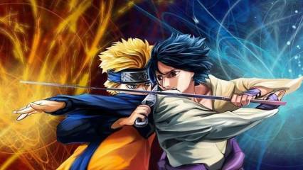 Naruto Vs Sasuke Dual Monitor Wallpaper 2560x1024