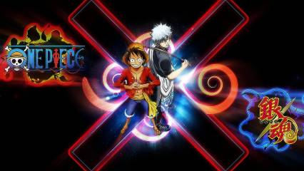 One Piece X Gintama X Naruto Wallpaper