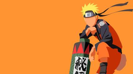 Orange Naruto Desktop Wallpaper