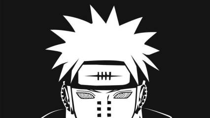 Pain Naruto Wallpaper Black And White