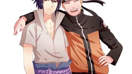 Sasuke Uchiha And Naruto Uzumaki Hokage Wallpaper