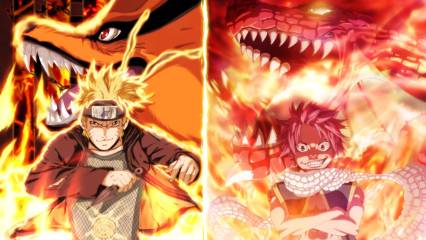 Wallpaper Fairy Tail Vs Naruto