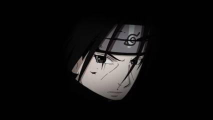 Wallpaper Fundo Preto Naruto
