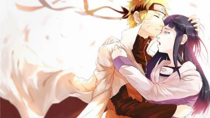 Wallpaper Naruto And Hinata Romantis