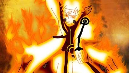 Wallpaper Naruto Bijuu Sage Mode