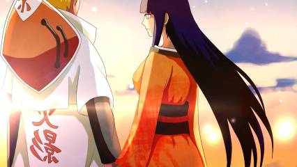 Wallpaper Naruto Hinata Love
