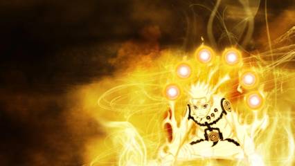 Wallpaper Naruto Rikudou Sennin Kurama Mode
