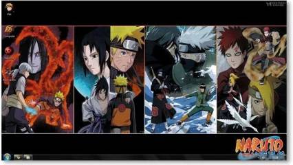 Wallpaper Windows 7 Naruto Shippuden